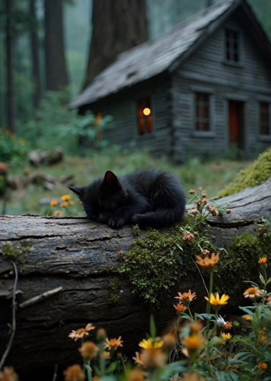 When the Black Cat Becomes a Symbol Tarot, mystery, and the magic of questioning what we were taught to fear.