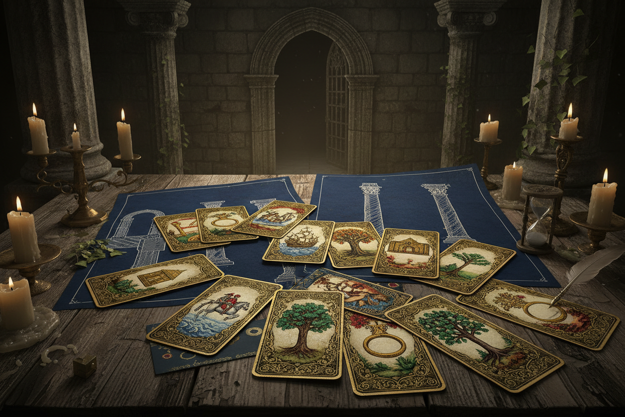 The Architecture of Lenormand